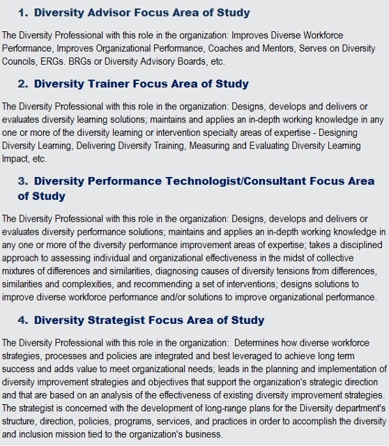 Diversity Focus Areas 2